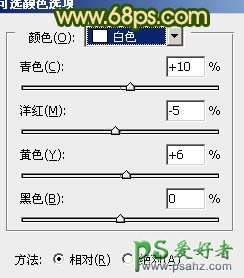 PS调色教程：给森林里的情侣婚片调出温馨的暖色调