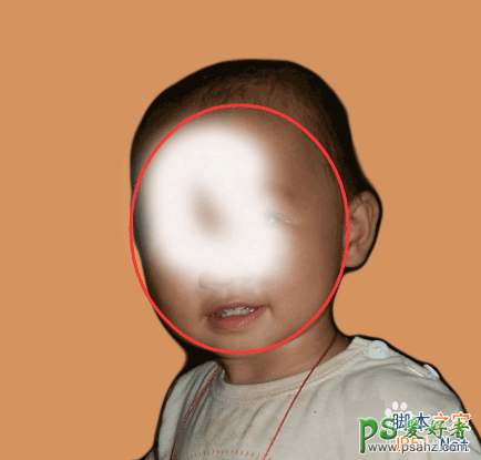 PS皮肤美白教程：学习给可爱的黑皮肤儿童写真照局部美白皮肤处理