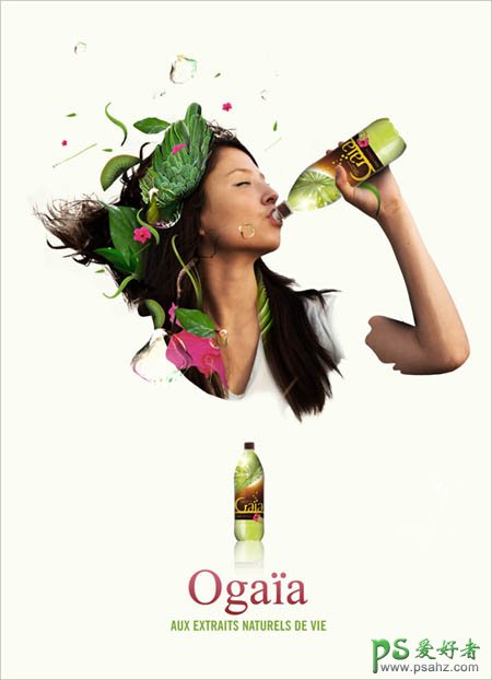 欣赏国外设计师经典的饮料销售广告设计作品，饮料平面作品