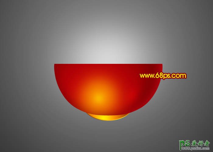 photoshop绘制一碗热气腾腾的汤圆素材图片实例教程