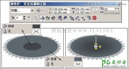 CorelDRAW实例教程：手绘中国画（荷花图）中国画制作教程