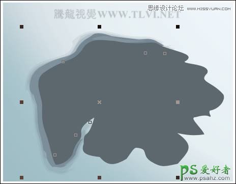 CorelDRAW实例教程：手绘中国画（荷花图）中国画制作教程