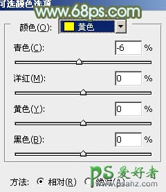 PS调色教程：给芦苇地里青春少女摄影写真照调出青黄色效果