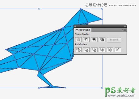 Illustrator制作钻石格子效果的漂亮LOGO图标，钻石风格的LOGO