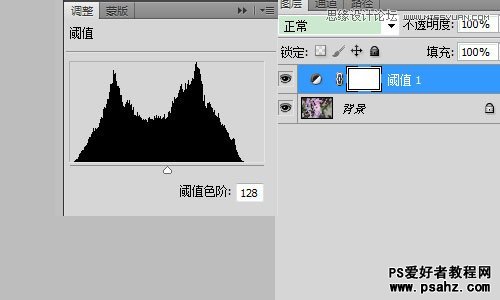 利用photoshop曲线修正灰蒙蒙花朵图片实例教程