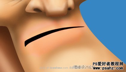 PS鼠绘卡通人物教程实例：绘制可爱的卡通海盗船长