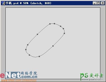 PS鼠绘教程：绘制形象逼真的手机，PS鼠绘手机实例教程