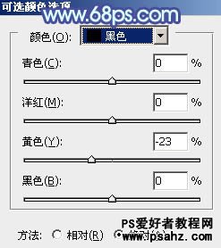 PS韩系风格调色教程：给街景上漫步的情侣图片调出韩系蓝色调