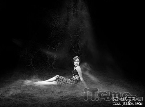 photoshop创意设计神秘的地狱少女特效图片教程实例