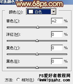 PS调色教程：为树林中的美女图片调出艳丽的橙褐色