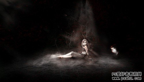 photoshop创意设计神秘的地狱少女特效图片教程实例
