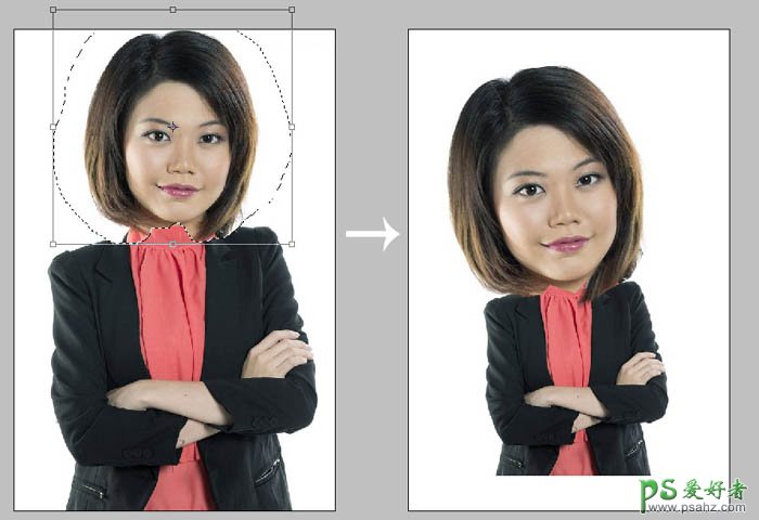 ps转手绘教程：结合AI软件快速给美女头像制作出简洁的卡通画效果