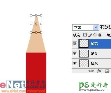 PS鼠绘教程：教你手绘漂亮的五彩缤纷的铅笔实例教程