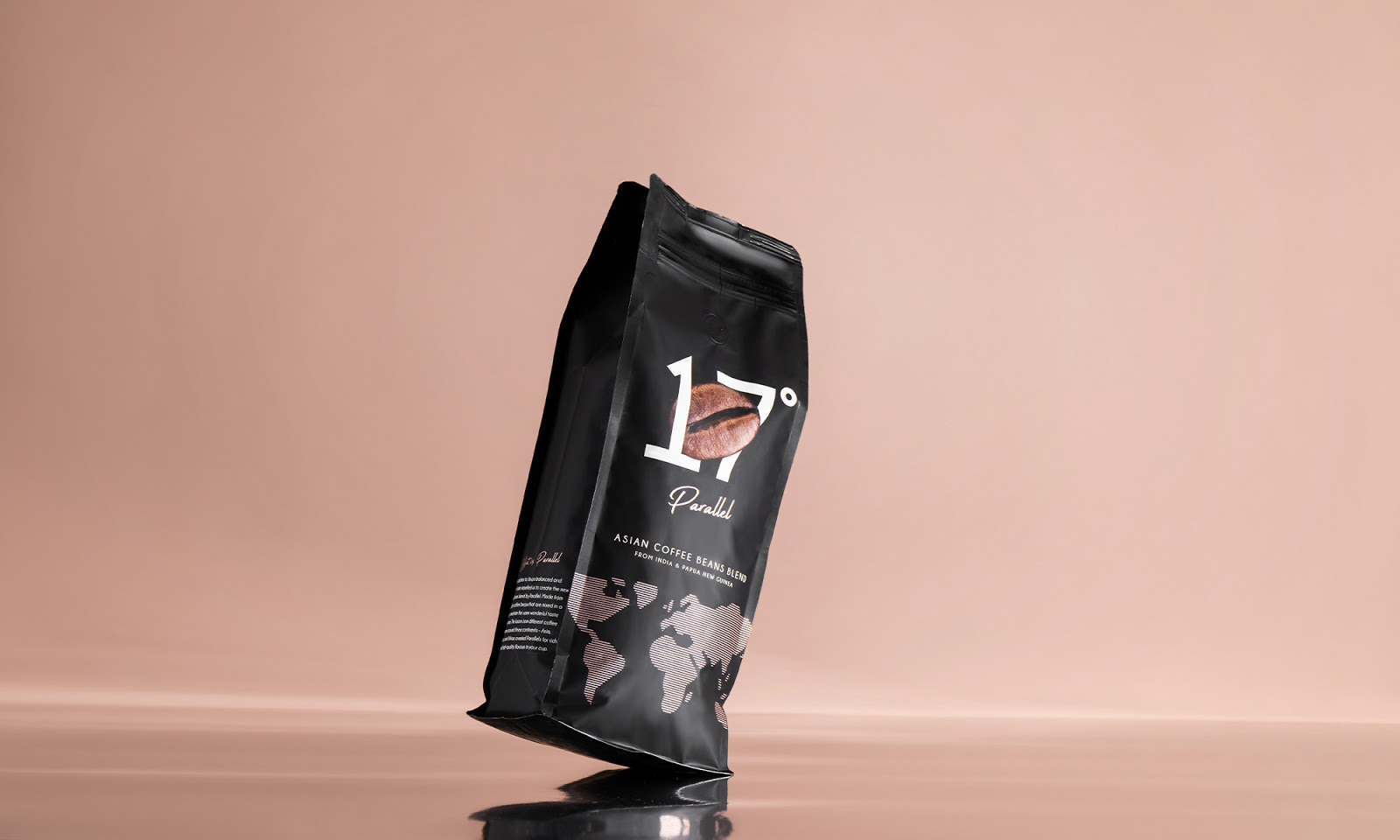 创意咖啡产口包装袋设计欣赏，Parallel咖啡包装设计。