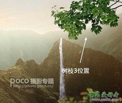 PS图片合成实例：创意打造霞光中西域古建筑屹立在山峰中的场景特