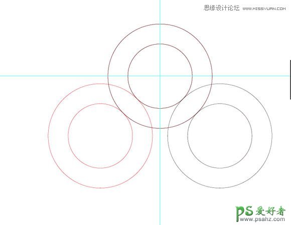 使用Illustrator用规尺法来绘制简单的百度云LOGO图标