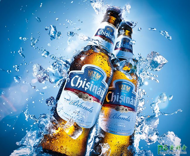 罗马尼亚Ciprian啤酒品牌宣传设计作品，创意啤酒广告修图作品