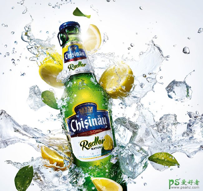 罗马尼亚Ciprian啤酒品牌宣传设计作品，创意啤酒广告修图作品