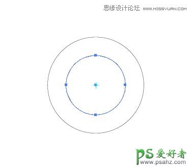 使用Illustrator用规尺法来绘制简单的百度云LOGO图标