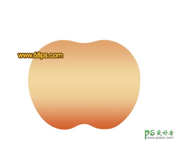 photoshop轻松绘制漂亮的水晶橙色苹果失量素材图片