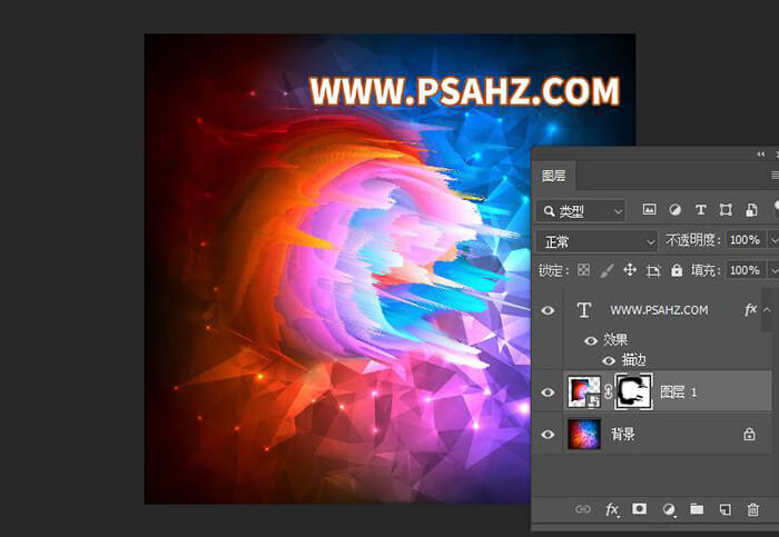 学习用Photoshop2019中的3d功能制作超炫的立体花海报效果图