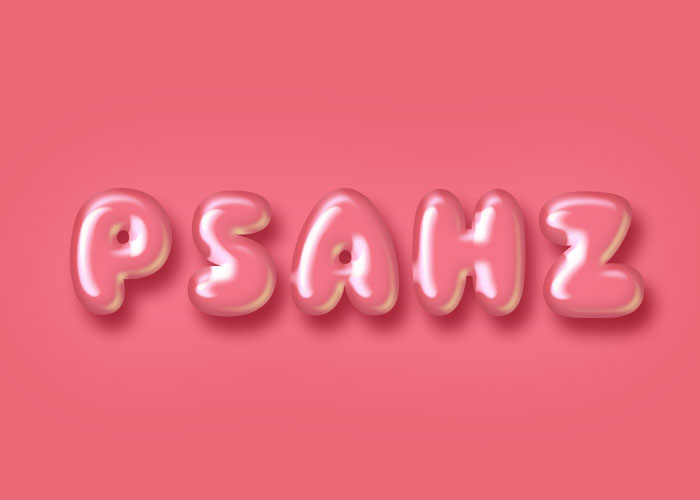 PS字体教程：制作可爱的胖娃娃字体，Q弹感觉的糖果字效，糖果字