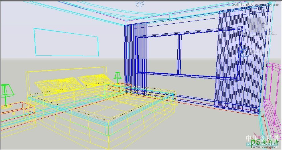 AutoCAD渲染实例教程：学习室内装饰效果图的渲染，灯光设定技巧