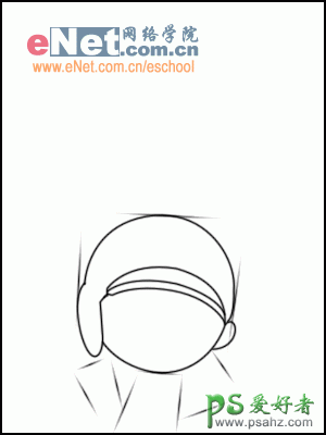 PS鼠绘教程：鼠绘卡通棒球小子失量素材图片