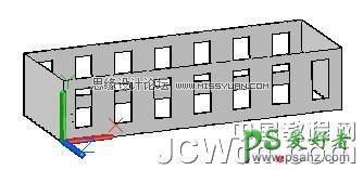 AutoCAD建模实例教程：运用曲面命令创建楼房，曲面创建房屋模型