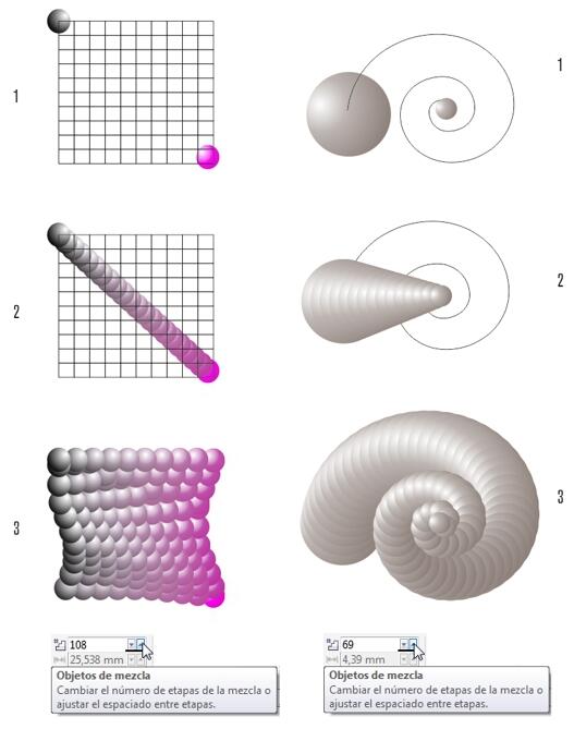 cdr形状制作教程：创建具有体积和3D效果的形状图。