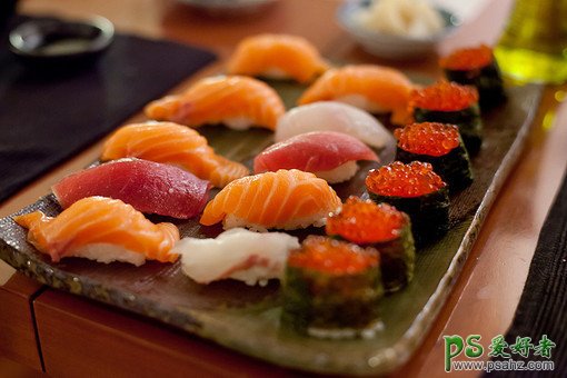 美食唯美图片-美味的食品高清图片-美味挡不住的寿司图片