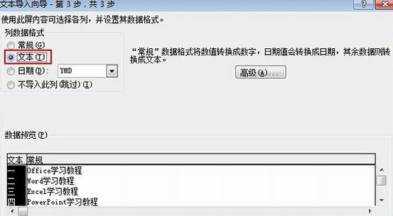 如何将TXT文件导入Excel5