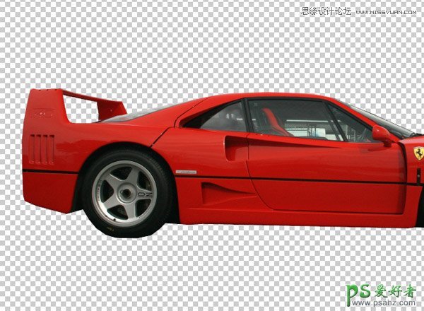 Illustrator照片后期教程：学习把红色跑车数码照片制作成像素效