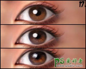 PS鼠绘教程：手绘漂亮美女美妆效果的眼睛
