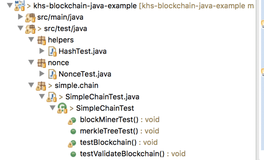 用Java代码实现区块链技术