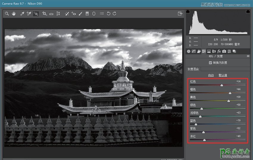 Photoshop照片后期教程：学习制作超高品质的黑白影像