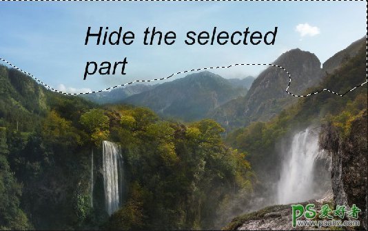Photoshop创意合成唯美日出风格的大峡谷风景大片，唯美的峡谷。