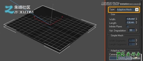 3dsmax设计一张梦境般海平面美丽的日落场景效果图