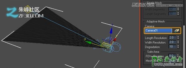 3dsmax设计一张梦境般海平面美丽的日落场景效果图