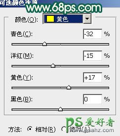 PS调色教程：给可爱的大眼妹妹艺术照调出柔美的粉青色