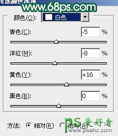 PS调色教程：给可爱的大眼妹妹艺术照调出柔美的粉青色