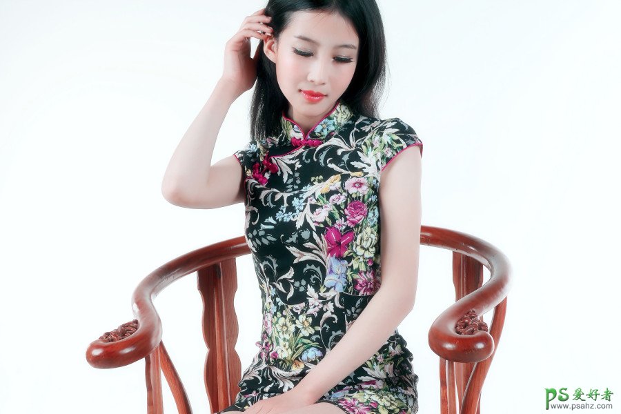 中国风性感旗袍美女高清唯美艺术写真图片，性感旗袍女神经典写真
