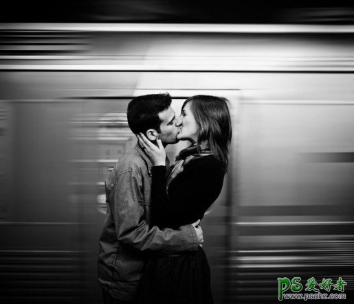 欧美情侣唯美接吻意境美图 祝情人节快乐-情侣舍吻图片欣赏