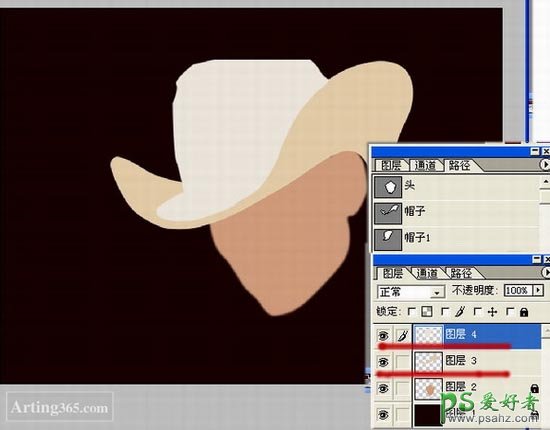 PS鼠绘教程：绘制超酷的西部牛仔男人形象