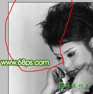 利用photoshop通道精确抠出色彩比较单一的美女人像照片