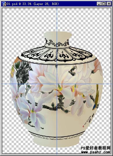 photoshop鼠绘中国画风格的陶瓷瓶(瓷器)教程