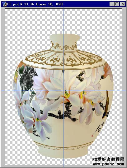 photoshop鼠绘中国画风格的陶瓷瓶(瓷器)教程