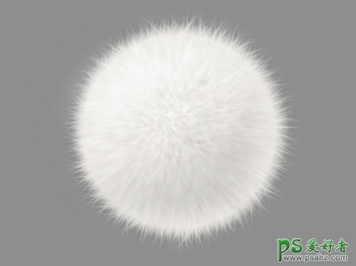 巧用PS滤镜及涂沫工具制作一个可爱漂亮的毛茸茸的毛球