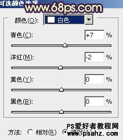 PS调色教程：调出街景美女艺术照暗调紫色风格实例教程