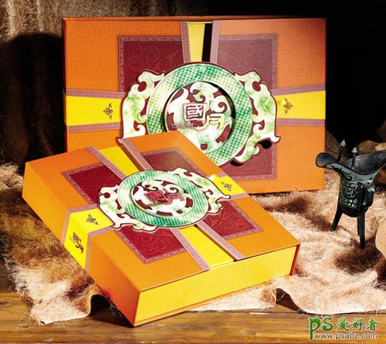 精美的月饼包装盒设计作品，月饼盒包装设计效果图欣赏